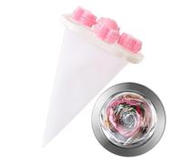 Washer Hair Catcher, portatile Floating Filtering Mesh, Reusable Lint Remover, 3,54 x 6,89 pollici Laundry Cleaning Ball for Household Use, Home Laundry Accessories