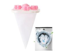 Washer Hair Catcher - Reusable Floating Lint Remover, Portable Hairs Filter for Washing Machines, Laundry Lint Catcher Mesh Bag, Reusable Hair Remover for Dog, Cat, and Household Laundry Cleaning