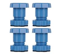 Washer Vibration Pads - 4 Adjustable Feet | Set of 4 Height-Adjustable, Non-Slip Anti-Vibration Pads For Washing Machines and Dryers, Prevents Noise, Stops Movement, Levels Furniture, Ideal For Home,