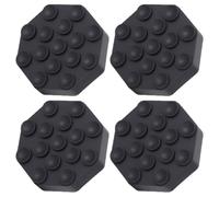 Washer Vibration Pads, Anti Noise Foot Mat, Shock Absorbing Support Base, Interactive Statable Anti Skid Design, Heavy Load Capacity, Ideal for Washing Machine Dryer Laundry Use 2,36 x 0,59 Inches
