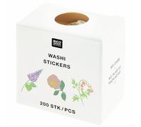 Rico Design Adesivi Washi Fiori The Sky is the Limit Pastello FSC MIX 200 pz/rotolo