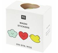 Washi Sticker Chingu FSC MIX, 200 Stk/Rolle