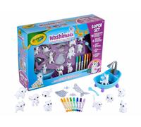 WASHIMALS SUPER SET ANIMALI DA COLORARE PETS PROMOZIONE CRAYOLA ORIGINALE