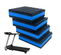 Washing Machine Anti Vibration Pads - 4 Pieces Anti-Slip Damping Mats, Shock Absorbing Stable Support with Heavy-Duty Rubber Base, Noise Reducing Leveling Feet, Protective Floor Grips for Dryer Washer