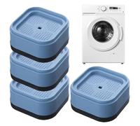 Washing Machine Base Pad, Pad Furniture Riser, Washing Machine Anti Vibrazione, Versatile Anti Slip Cushion Stacking Floor Protector for Home Living Room Dorm