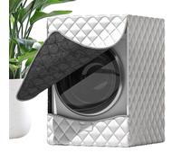 Washing Machine Cover, Dustproof Protector With Zipper,Outdoor Washing Machine Covers | For Home Laundry Room Balcony Appliance Protezione Manutenzione