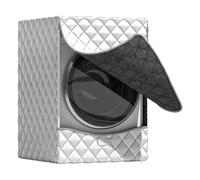 Washing Machine Cover for Top Load - Dustproof Protective Shield | 210D Oxford Cloth with Zipper Design, Indoor Outdoor Laundry Room Protector for Top and Front Load Washers