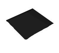 Washing Machine Cover Non-slip Drain Pad Home Decor Oven Microwave Mat Waterproof Kitchen Bottle Dish Drying Mat(Black,M 40x50cm)