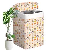 Washing Machine Cover, Waterproof Dustproof Protector Full-Automatic Washer, 5.6-6.5kg Laundries Appliance Shield for Home, Balcony, Dorm, Indoor Laundry Room Use Oxford Cloth