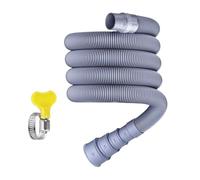 Washing Machine Drain Hose, 360° Rotating Sink Pipe, Flexible Discharge Tube with Clamps, Leak-Resistant Connection, Ideal for RV, Dishwasher, Home Washing Machines, 210/280/350g