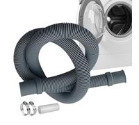 Washing Machine Drain Hose - stylish compact 1 Meter Discharge Pipe