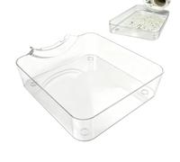 Washing Machine Drain Pan Reusable Lint Filter Accessory Funnel Water Leak