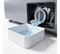 Washing Machine Drain Tray,Universal Front-Load Washing Machine Drain Pan,Washing Machine Drainage Tray,Washer Drip Pan,Easy Installation,Basements Apartments Mobile Homes Garages and Rentals，1