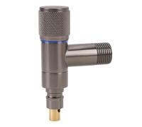 Washing Machine Hose Bibb Brass G1/2in DN15 Male Thread Inlet G3/8in Outlet Auto Off Single Cold Hose Bibb