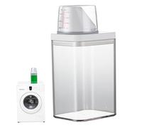 Washing Powder Storage 1100ml Laundry Detergent Dispenser with Measuring Cup Moisture-Proof Reusable Empty Soap Detergent Box Container laundry dispenser
