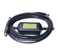 Washinglee USB Cavo di Programmazione per PLC Mitsubishi serie FX3U e FX, per Taiwan Shihlin AX Series, per FX2N/FX1N/1S/FX3U/3GA, per Sostituzione USB-SC09-FX, 6 Piedi