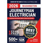Washington 2026 Journeyman Electrician Exam Prep and Study Guide: 12 Practice Exams + 2 Full Final Exams: Trusted by 50k Electricians