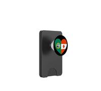 Washington and Canada Flags: Heart Shaped Unity PopSockets PopWallet per MagSafe