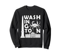 Washington Columbia Souvenir Men Capitol Monument Washington Felpa