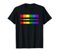 Washington DC Gay Pride Bandiera Distretto Columbia Donne Uomini Bambino Maglietta