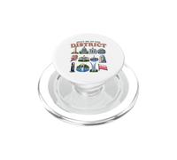 Washington DC Luoghi di interesse Monumento Campidoglio Fiori di ciliegio PopSockets PopGrip per MagSafe