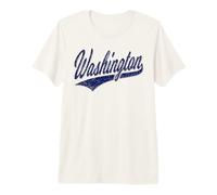 Washington DC Script - Maglia Classica Maglietta Premium