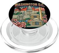 Washington DC USA Viaggio Souvenir City Landmark Tourist Gift PopSockets PopGrip per MagSafe