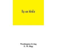 Washington Irving Rip Van Winkle Book NUOVO