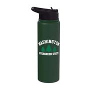 Washington Lo Stato Evergreen PNW Stainless Steel Insulated Water Bottle