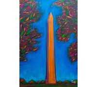 Washington Monument Notebook: Authentic Journal, 9X6 in, 120 pages, Ideal for Women, Men, Kids, Teenagers with Lined Pages: Paper Book - Perfect to Stay Organized at School or Work