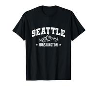 Washington Seattle Stati Uniti America Stato Maglietta