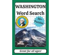 Washington State Word Search Puzzle Book: Word Searches with Easy to Read Print about Washington State | 6 x 9 inches, 110 pages | 50+ Puzzles | Great Gift for Traveling, Holidays, and Free Time