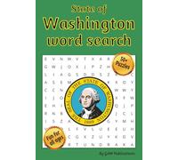Washington State Word Search: Word Search Puzzle Book with Easy to Read Print about State of Washington and more | 6x9 inches, 110 pages | 50+ puzzles ... Gift for Vacations, Holidays, and Free Times