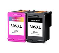 Washope 305XL Cartucce d'inchiostro Sostituzione per HP 305 XL per HP DeskJet 2700 2710 2720 2720e 2722 Plus 4100 4120 4130 Envy 6000 6010 6020 6020e 6032 6032e 6055 (Nero, Colore)