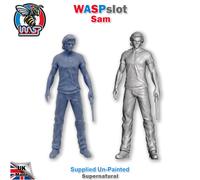 Wasp Supernatural Sam Figura Non Dipinta Scala 1:43 In Resina Grigia