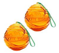 Wasp Trap, 2 Pack Hornet Catcher, Reusable Outdoor Lure, Natural Fruit Fly Bait Device, Hive-Shaped Hanging Gadget, Compact Material for Garden, Yard, Patio, Lawn, Backyard