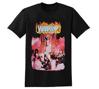 Wasp W.A.S.P. Fashion Unisex 100% Cotton Short-Sleeve T-Shirts Black S