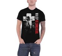 Wasp W.A.S.P. T Shirt The Crimson Idol Band Logo Black Size M Size L