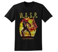 Wasp W.A.S.P. The Last Command Tour Cotton T-Shirt Unisex Mens Fashion Shirt Cotton Tee Shirts Short Sleeve Size XXL