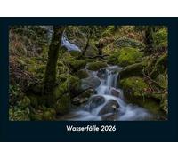 Wasserfälle 2026 Fotokalender DIN A4: Monatskalender mit Bild-Motiven aus Fauna und Flora, Natur, Blumen und Pflanzen