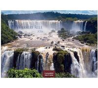 Wasserfälle Kalender 2026 - Wandkalender | Fotokalender Landschaft 35x50cm Großformat - Inspirierende Wasserfall-Fotografien für das ganze Jahr.