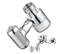 Wasserfilter zur Verwendung an der Spüle - Schnelle Installation | Küchenfilter Wasserreiniger | Bad Gäste WC Geschäfte Mietwohnung Rutschfest Armatur Aufsatz Trinkwasser Reinigung System