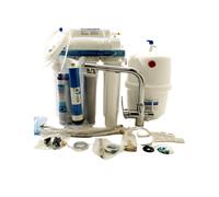 Wasserfilteranlage Osmosi 5-Stufen Inversa Sistema + 3-Wege Rubinetto YS77