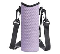 Wasserflaschentasche -Hülle mit Verstellbarem Riemen,Wasserflaschenhülle mit Handschlaufe, für Männer und Frauen, Camping, Reisen, Fitnessstudio, Wandern, Picknick, Outdoor, Schule, Arbeit, Büro