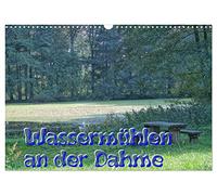 Wassermühlen an der Dahme (Wandkalender 2026 DIN A3 quer), CALVENDO Monatskalender: Die Dahme, da wo sie noch ganz klein ist und die Reste der einst ... Mühlen. Ein Monatskalender mit 14 Seiten.