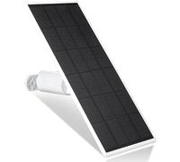 Wasserstein Pannello solare per Google Nest Cam per esterni o interni, batteria - 2,5 W di energia solare - Realizzato per Google Nest