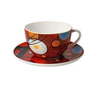 Wassily Kandinsky Tazza Gigante Pesante Rosso per 500ml GOEBEL Porcellana