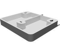 Waste Bin Mount for Brabantia Sort&Go Kitchen Cabinet Organizer