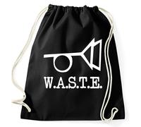 WASTE W.A.S.T.E. Borsa Da Palestra Thomas Pynchon Borsa In Juta Zaino