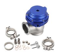 Wastegate Esterna 38mm - Wastegate MVS Raffreddata ad Acqua | Valvola Tubo Scarico Flangia V-Band | Lega Alluminio, Controllo Boost, Scarico Pressione, Adattamento Universale Auto Camion